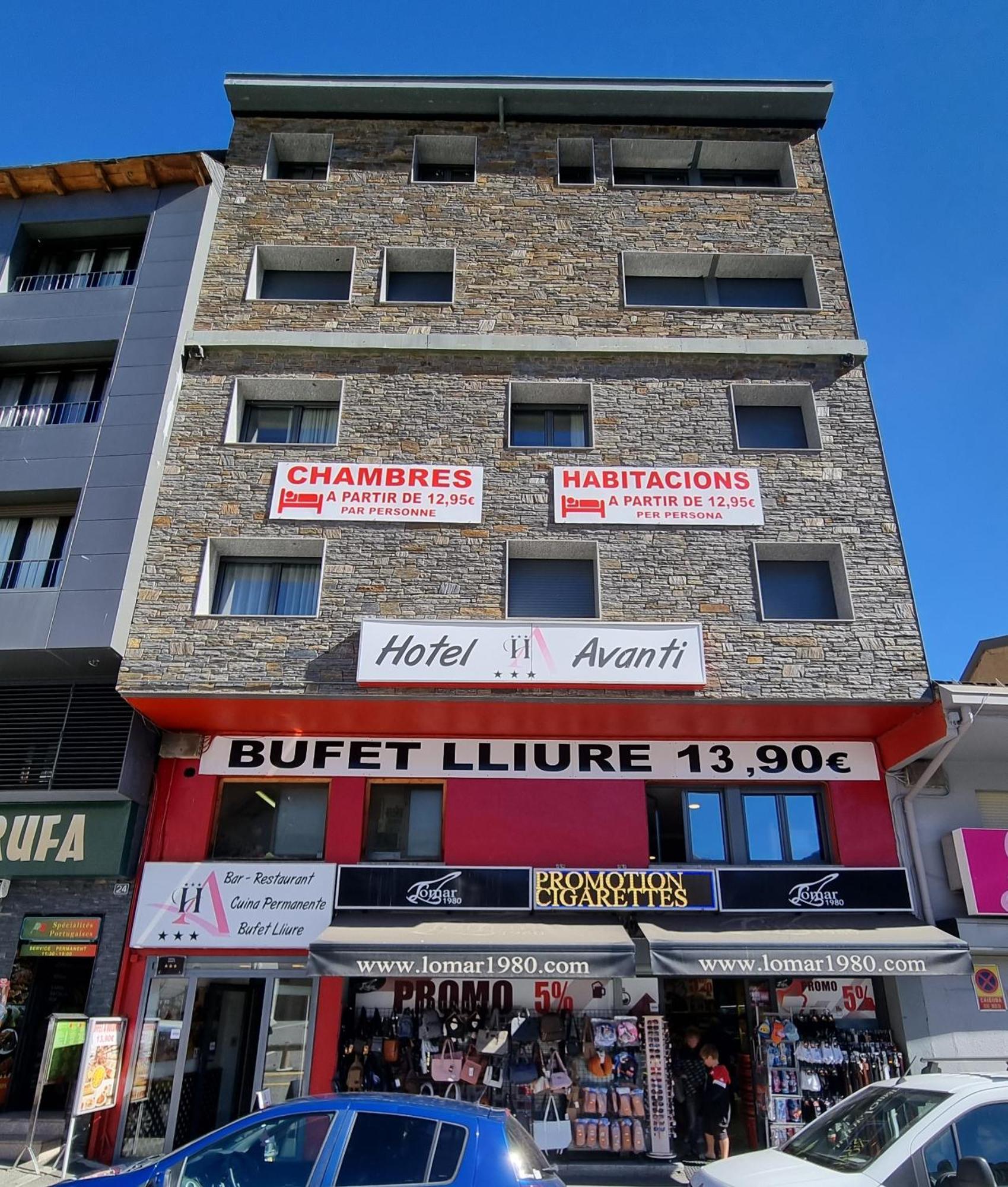 פאס דה לה קאסה Hotel Avanti מראה חיצוני תמונה